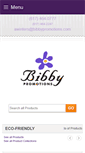 Mobile Screenshot of bibbypromotions.com